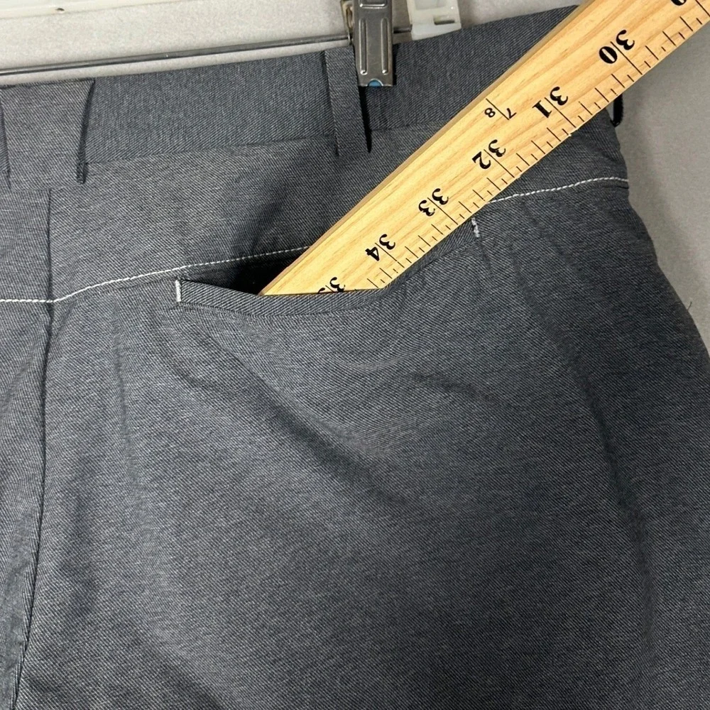 Nike Golf Pants Mens 36X32 Dark Grey Dri-FIT Performance Chinos Stretch Straight